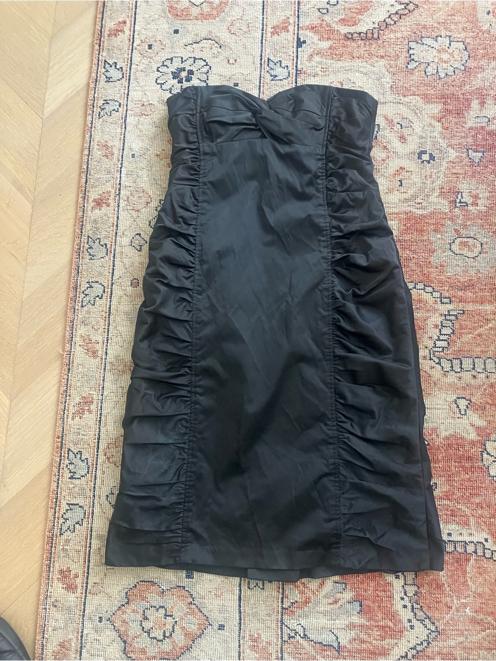Vintage Nanette Lepore Black Ruffled Sheath Dress - Mint Condition!!